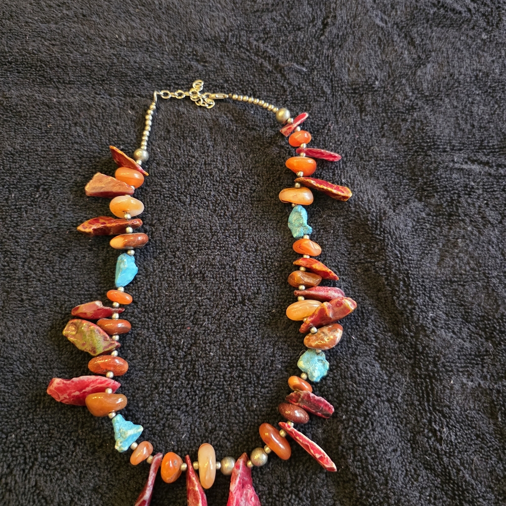 Authentic Coral Necklace. Purchased In Puerto Rico.